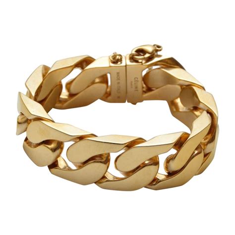 celine gold barrette|WOMEN'S LUXURY GOLD BRACELETS .